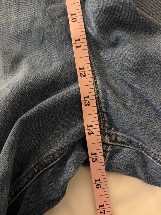 Good American Women’s Good Standard Ease Mid Rise Relaxed Leg Jeans NWT Sz 16 - Picture 11 of 12